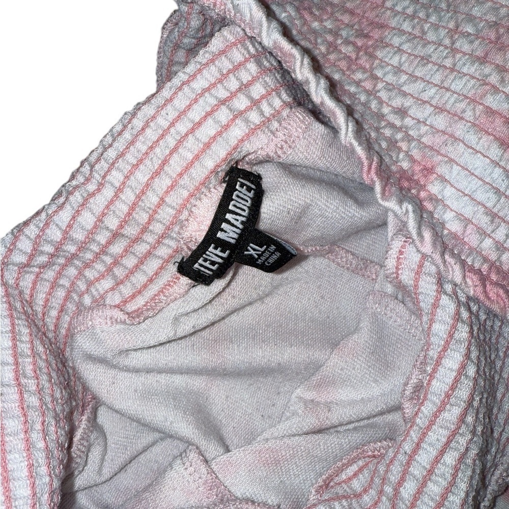Steve Madden Light Pink Tie-Dye Joggers - Picture 3 of 4